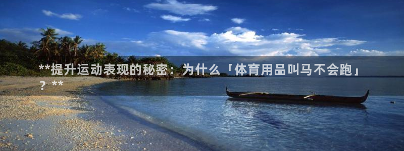 欧陆娱乐app下载：**提升运动表现的秘密：为什么「