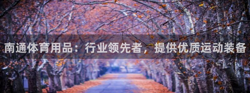 欧陆娱乐app下载安装：南通体育用品：行业领先者，提