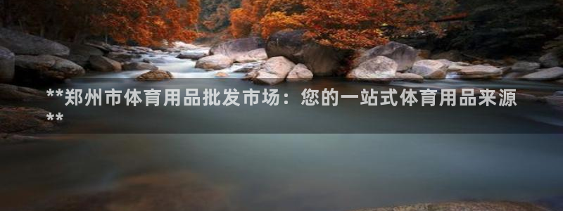 欧陆娱乐可以退钱吗安全吗：**郑州市体育用品批发市场