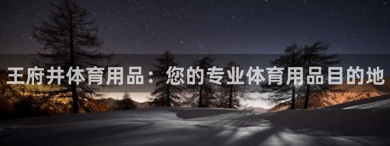 欧陆娱乐是正规平台吗安全吗知乎：王府井体育用品：您的