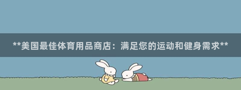 欧陆娱乐总代理是谁：**美国最佳体育用品商店：满足您的运动和