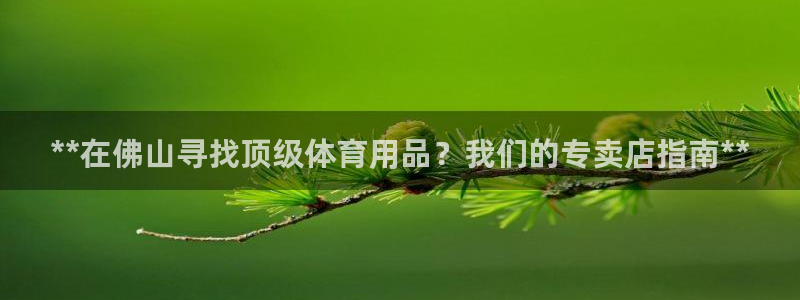 欧陆娱乐客服服务：**在佛山寻找顶级体育用品？我们的专卖店指